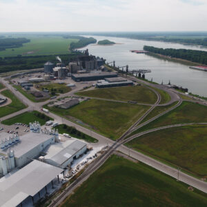 Ports of Indiana-Mount Vernon Aerial 3