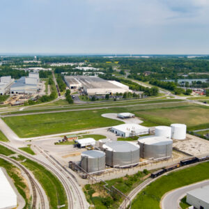 Ports of Indiana-Jeffersonville Aerial 2